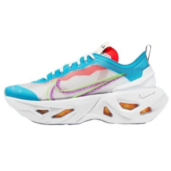 NIKE Zoom X Vista Grind Sneakers Womens 9.5 CQ9500-100 Green Strike Vivid Purple - Picture 2 of 9